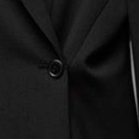 ZARA 2023 BLACK SIDE BUTTON BLAZER WORN ONCE  XL $89 - Picture 4 of 7